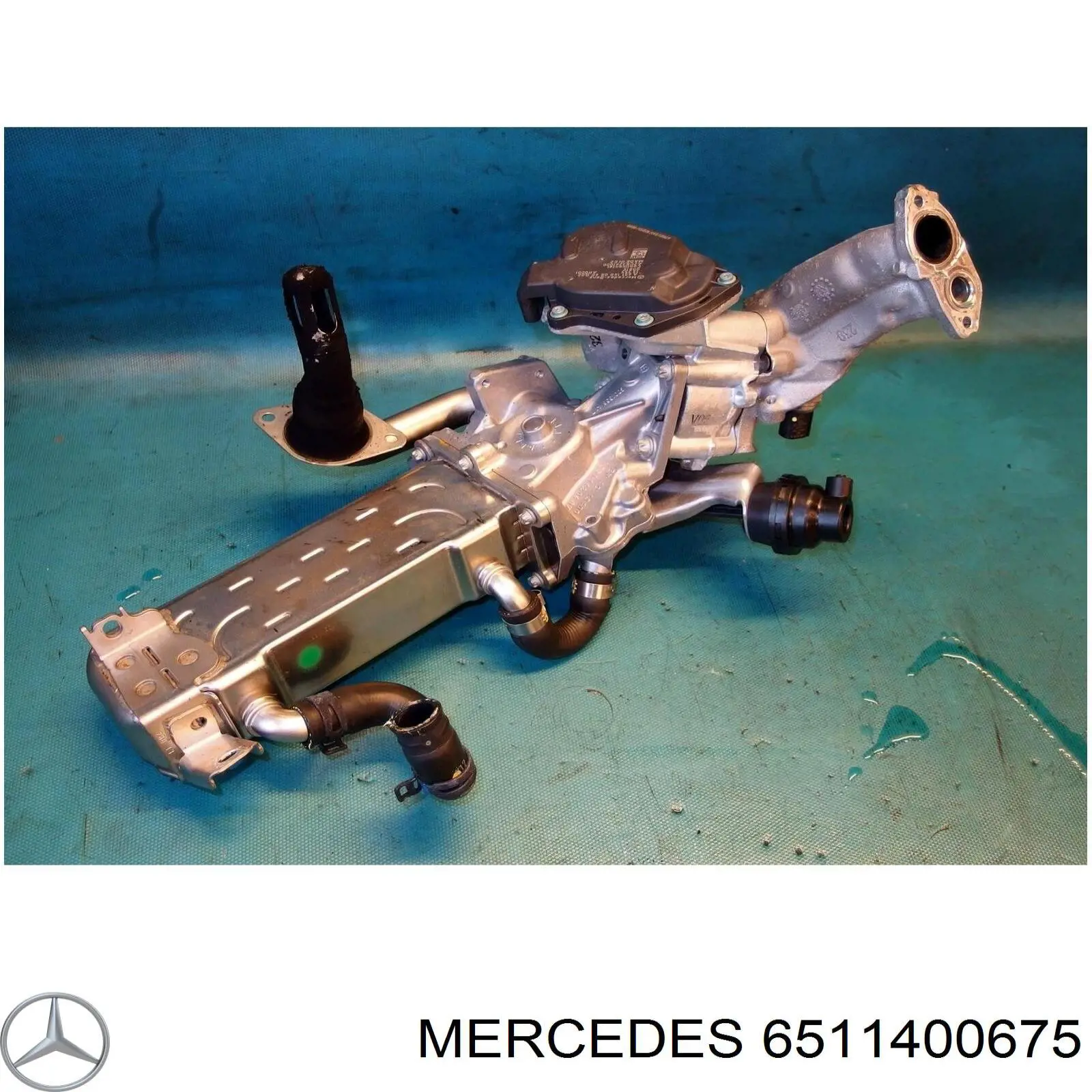 Comprar 68072200AA Chrysler Enfriador de recirculación de gases de escape EGR