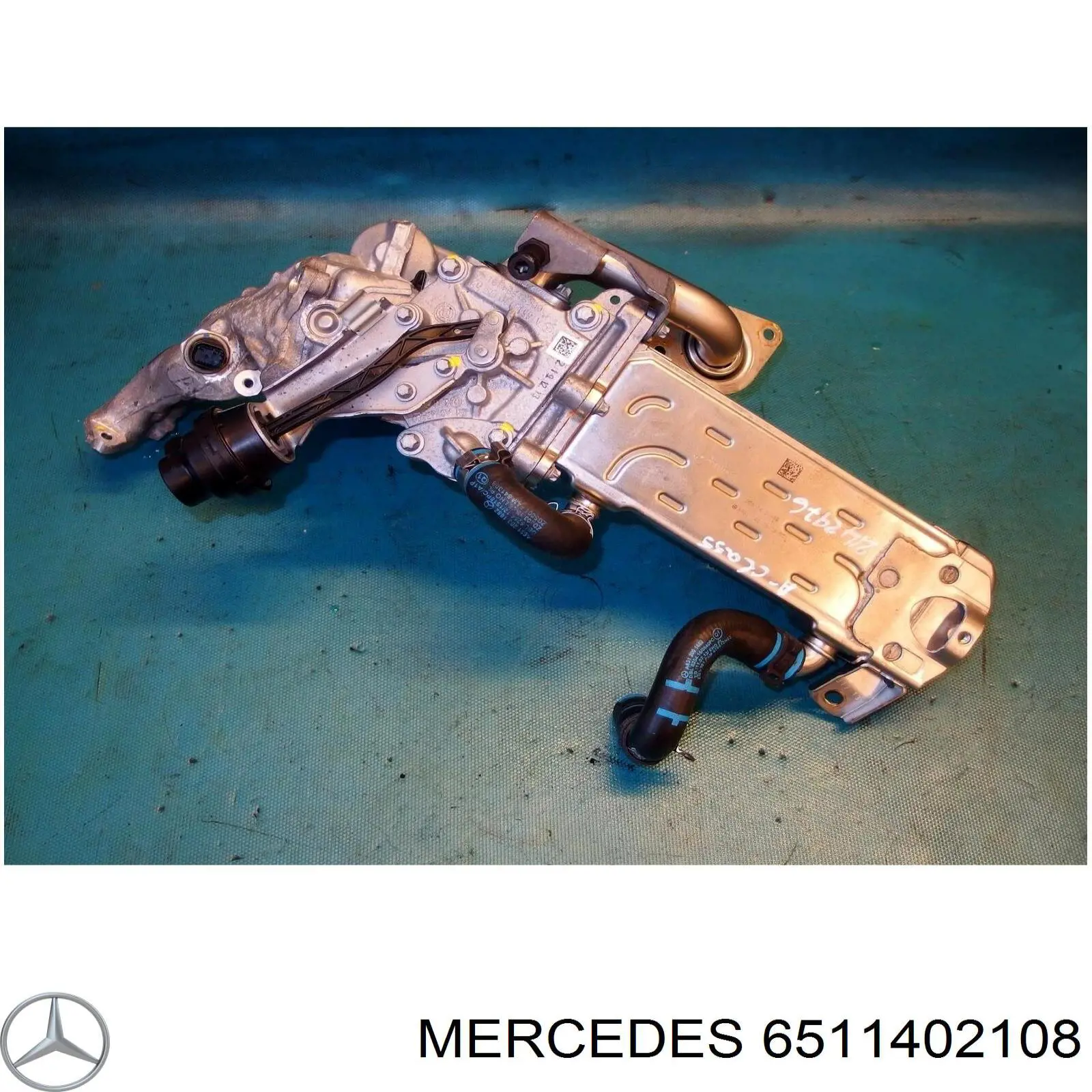 Tubo del sistema de recirculación de gases de escape EGR Mercedes 6511402108 precio, desde 72,60 EUR