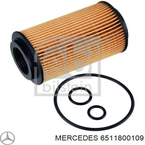 6511800109 Mercedes Filtro aceite