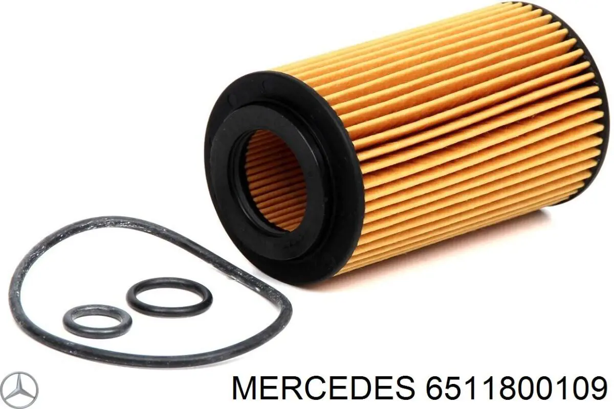 Filtro de aceite 6511800109 Mercedes