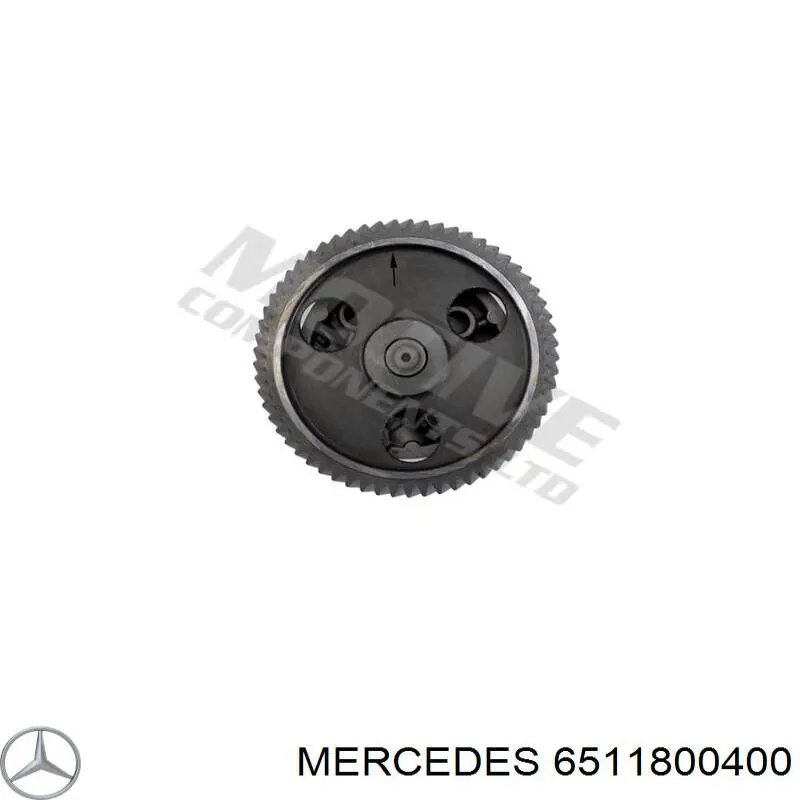 6511800400 Mercedes bomba de aceite