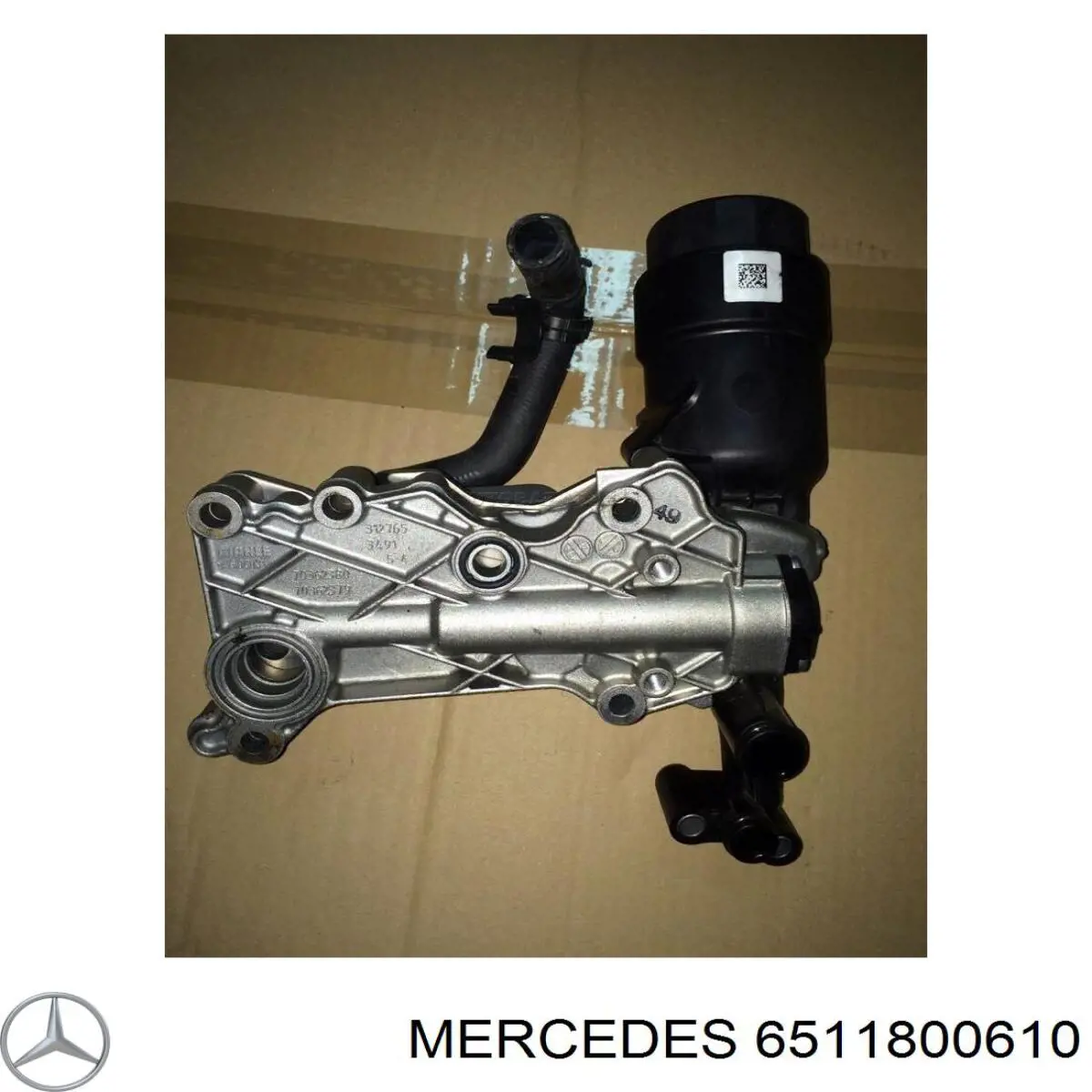 Portafiltro de aceite Mercedes 6511800610