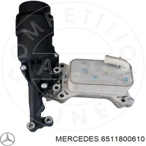 6511800610 Mercedes caja, filtro de aceite
