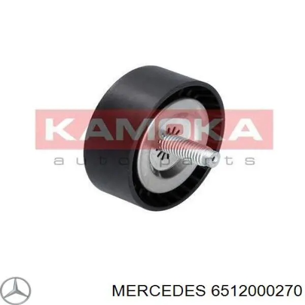 Polea inversión / guía, correa poli V 6512000270 Mercedes