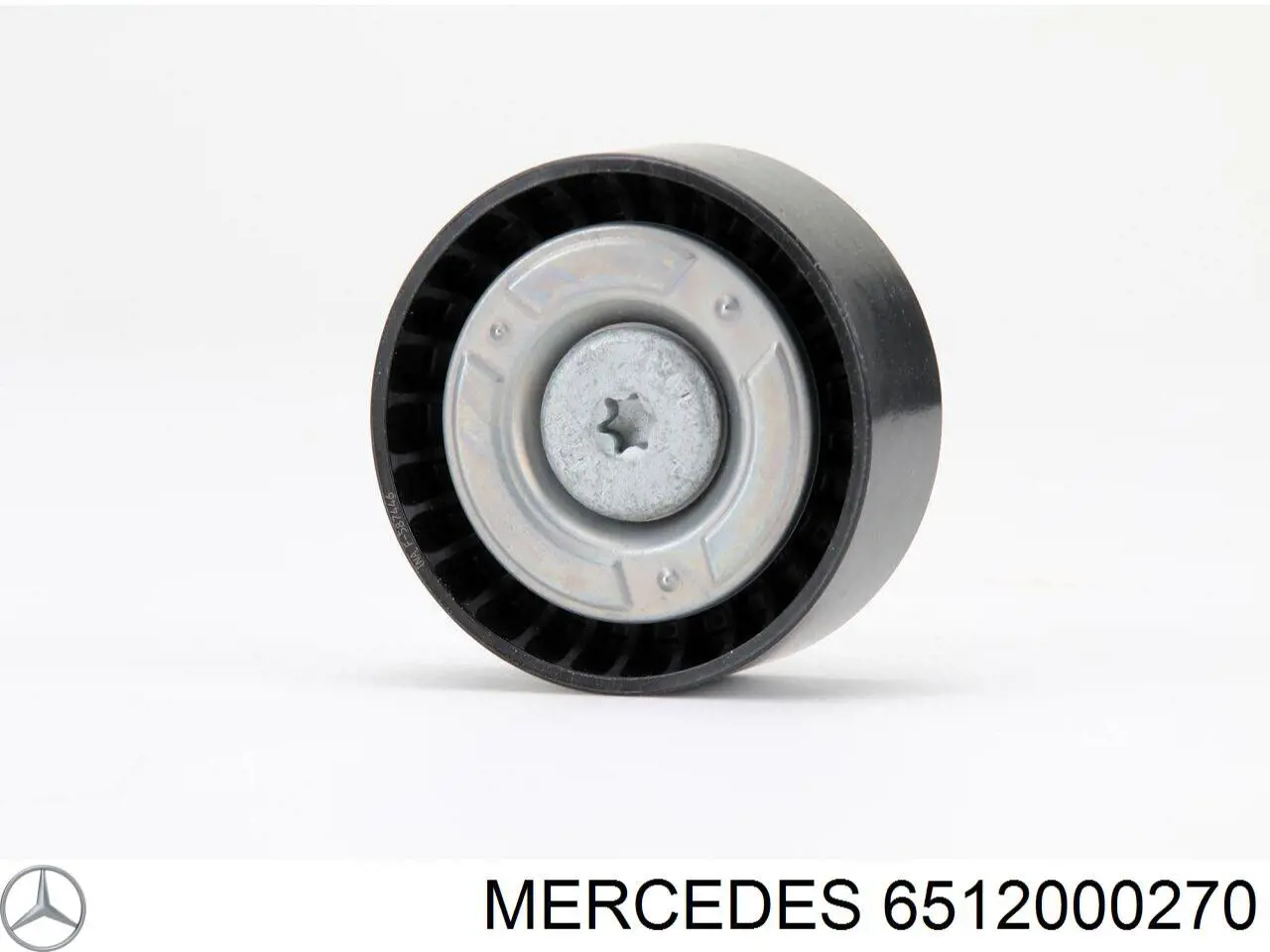 6512000270 Mercedes Polea guía correa poli V