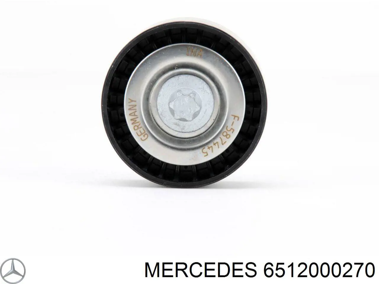 Comprar 6512000270 Mercedes Polea inversión/guía, correa poli V