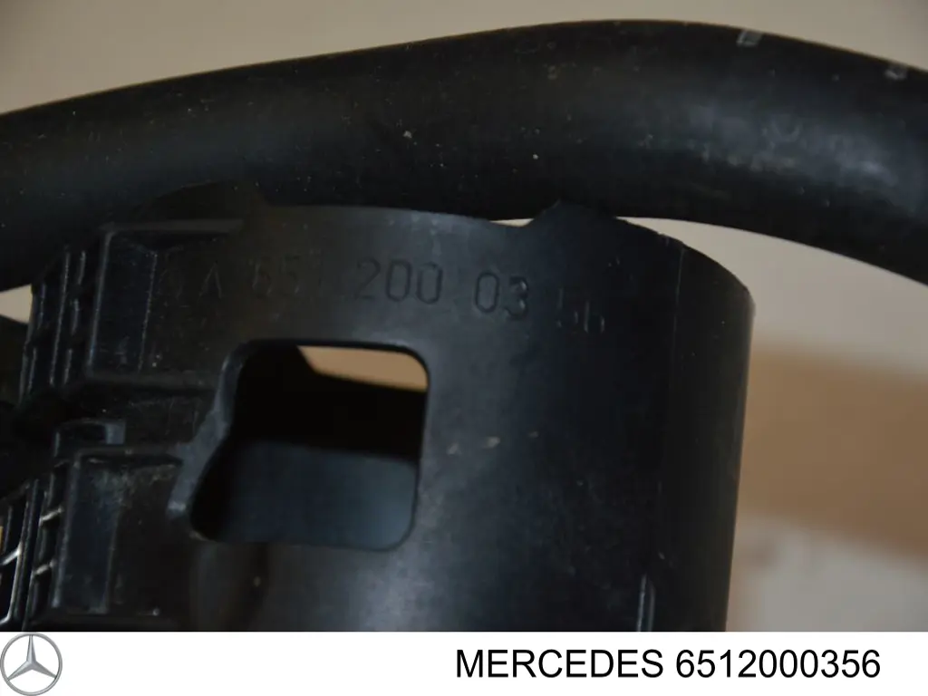 6512000356 Mercedes caja, filtro de combustible