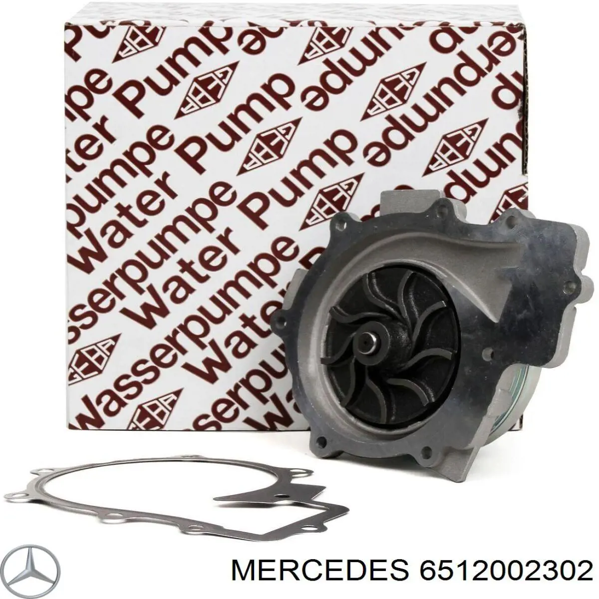 Comprar 6512002302 Mercedes Bomba de agua para motor