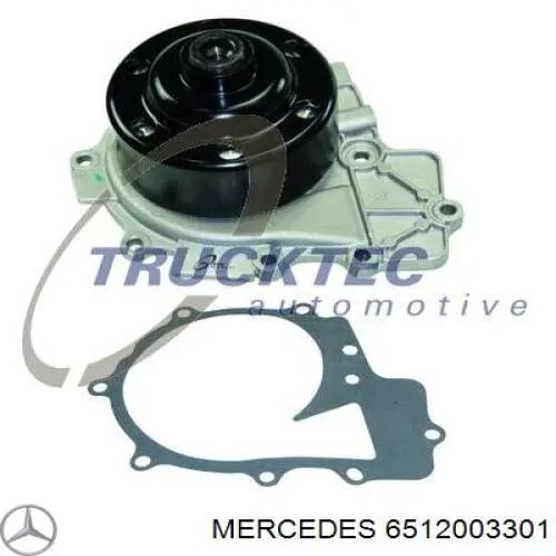 Bomba de agua 6512003301 Mercedes