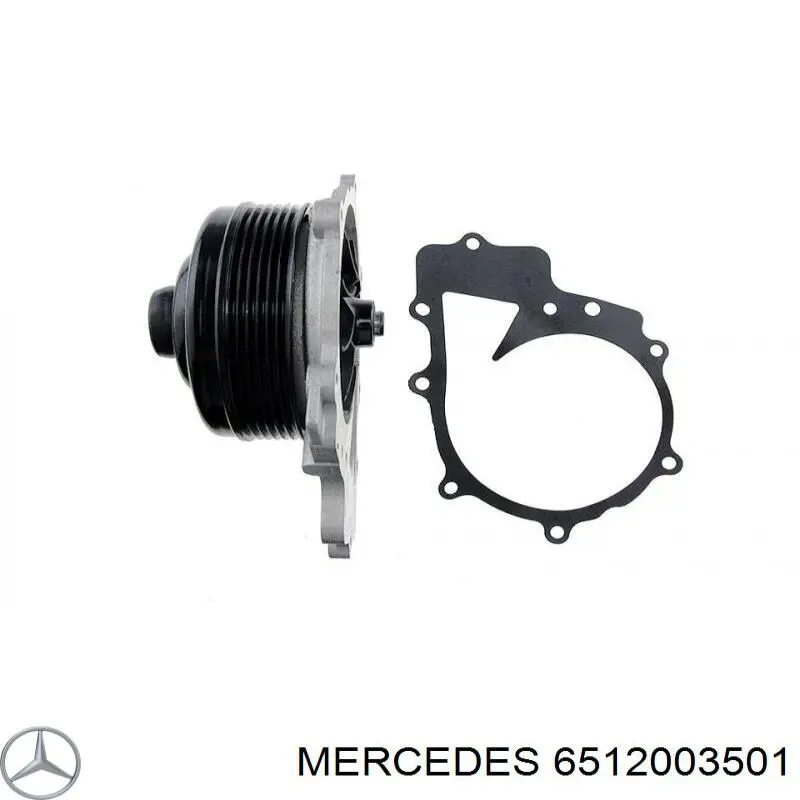 Bomba de agua 6512003501 Mercedes