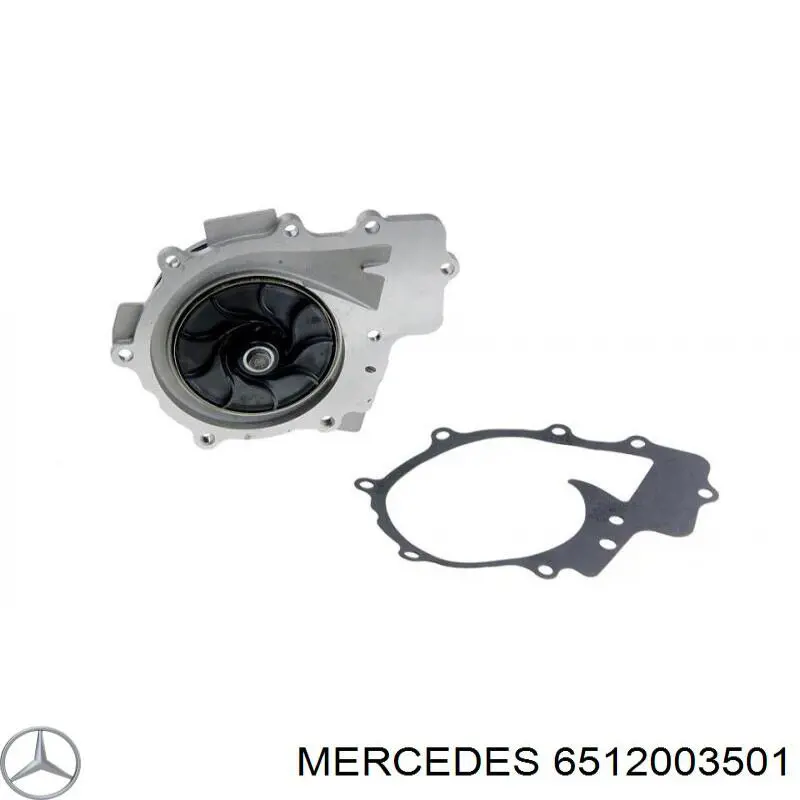 6512003501 Mercedes Bomba refrigerante coche