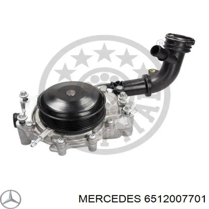 6512007701 Mercedes bomba de agua