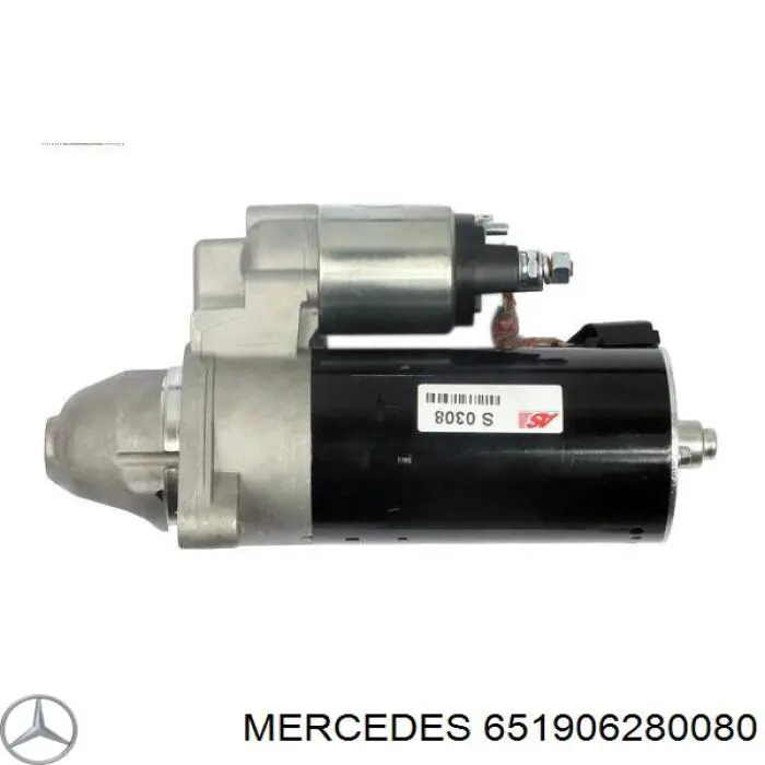 651906280080 Mercedes motor de arranque