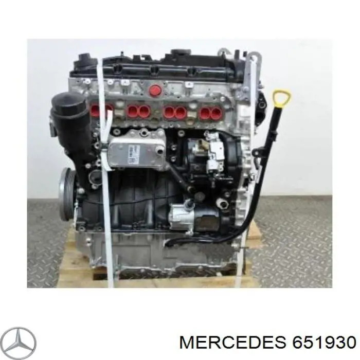 651930 Mercedes Motor completo