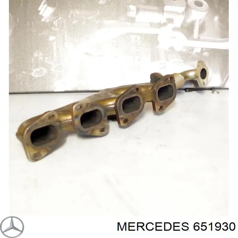 651930 Mercedes motor completo