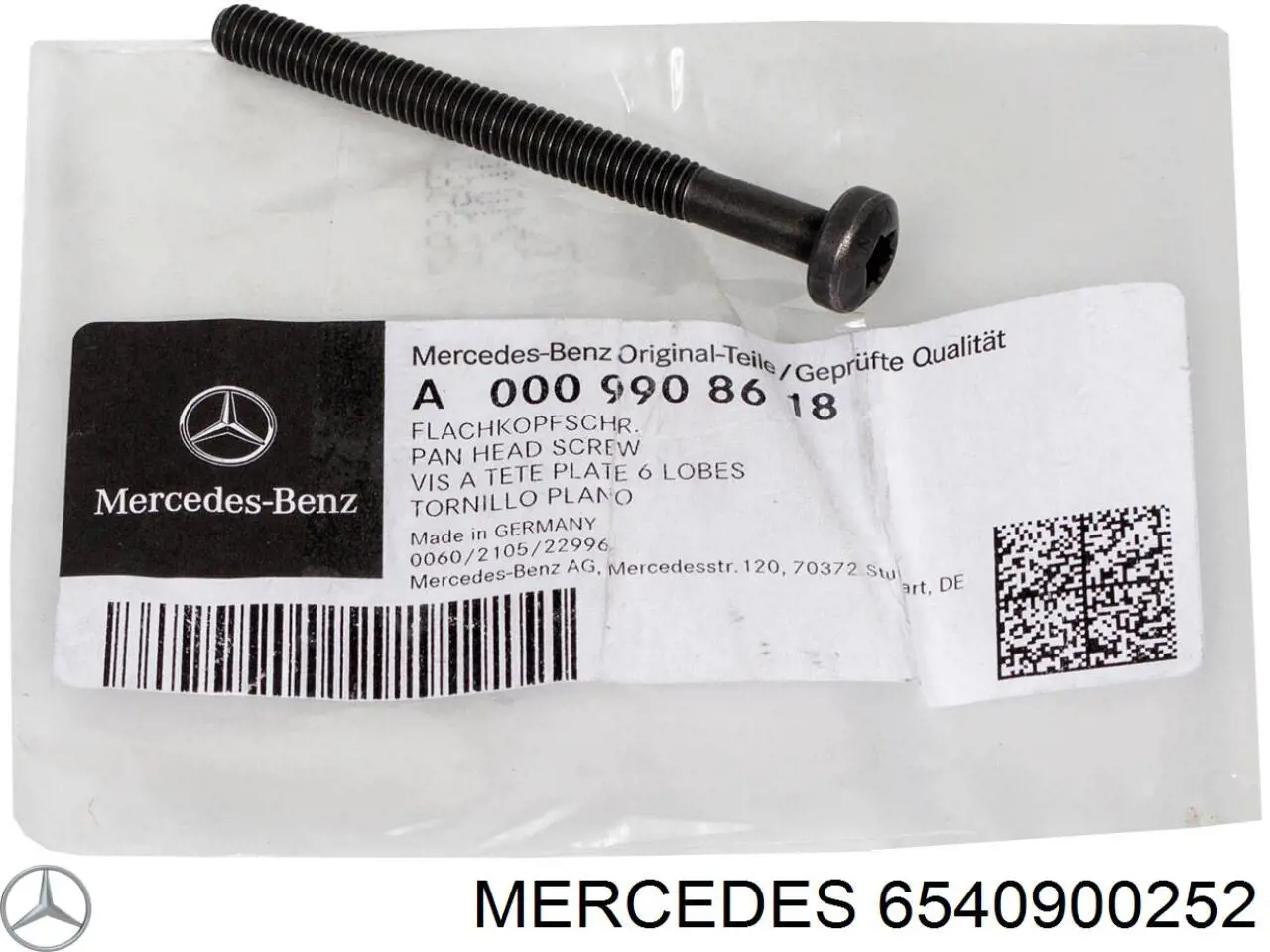 Filtro de combustible 6540900252 Mercedes