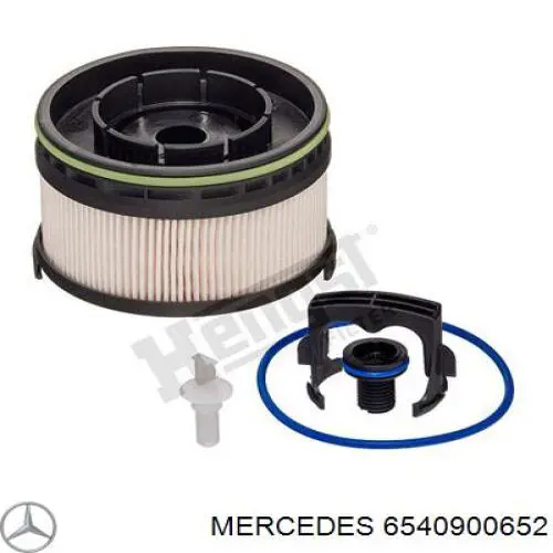 Filtro combustible Mercedes 6540900652 precio, desde 121,97 EUR