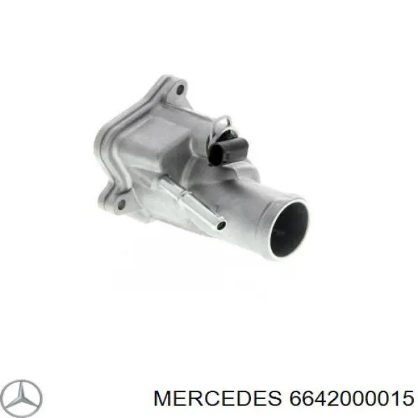 6642000015 Mercedes caja del termostato