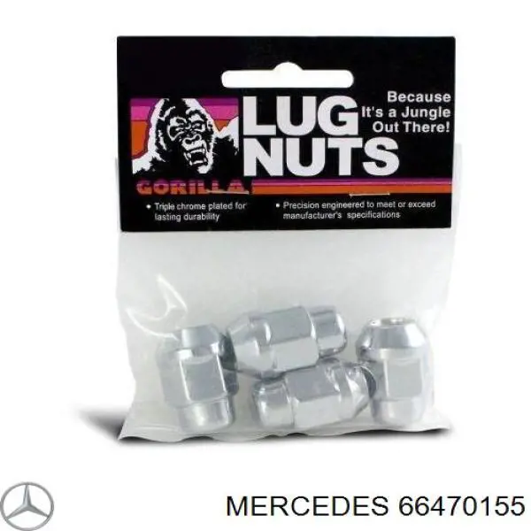 66470155 Mercedes tornillo de rueda