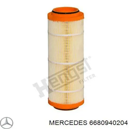 6680940204 Mercedes filtro de aire