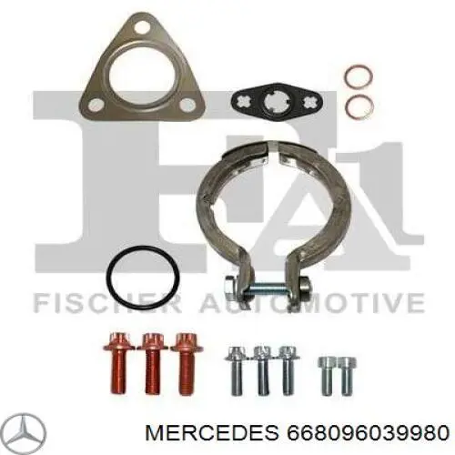 668096039980 Mercedes turbocompresor