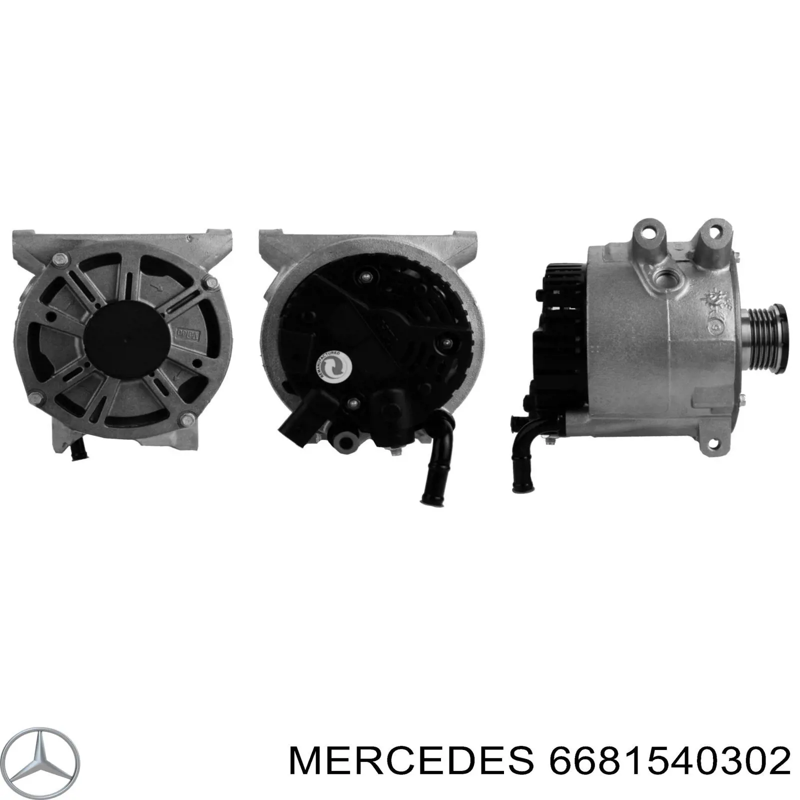 6681540302 Mercedes alternador