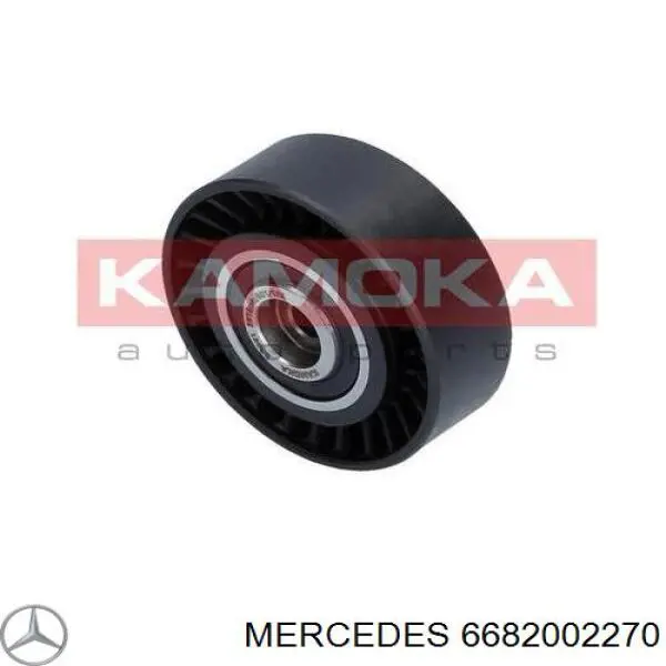 6682002270 Mercedes tensor de correa, correa poli v