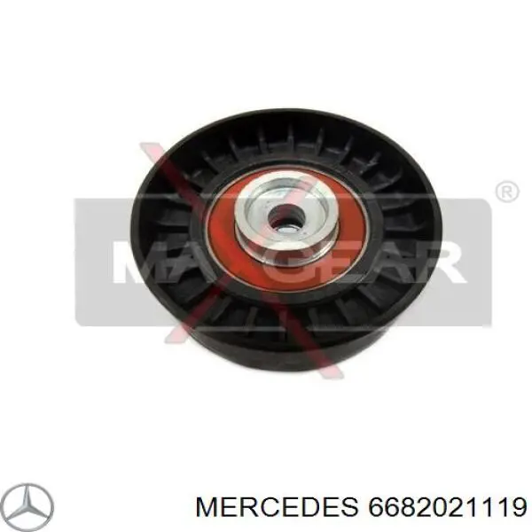 6682021119 Mercedes rodillo intermedio de correa dentada