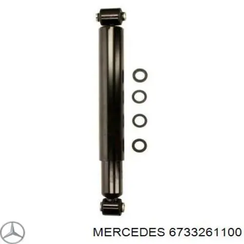 6733261100 Mercedes amortiguador trasero