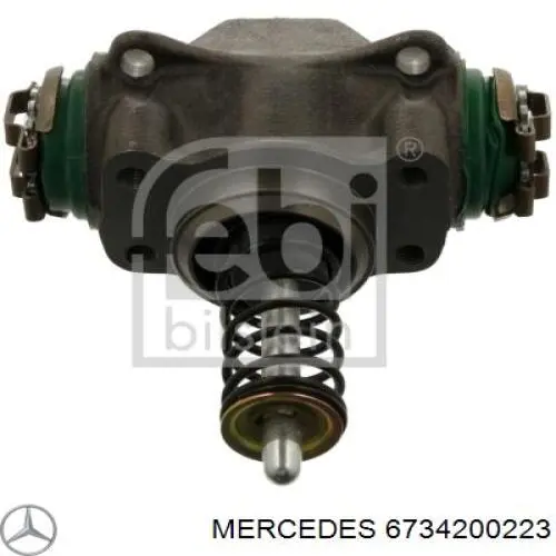 6734200223 Mercedes cilindro de freno de rueda trasero