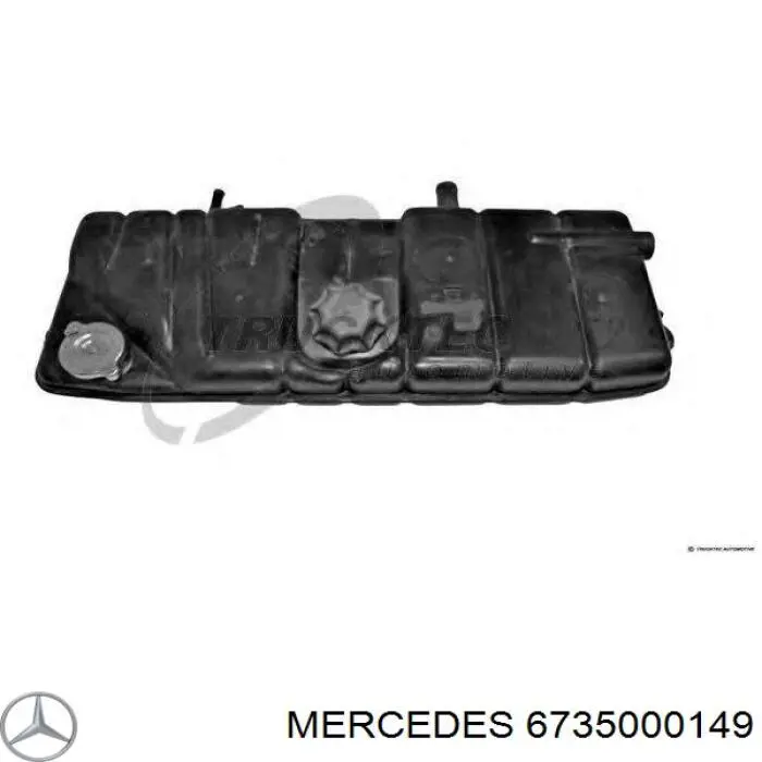Botella expansion Mercedes 6735000149 precio, desde 122,77 EUR