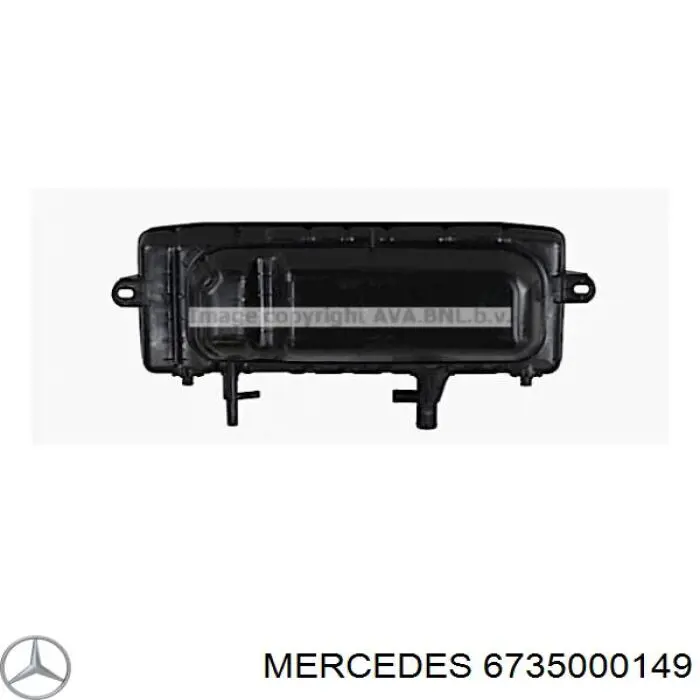 Vaso de expansión 6735000149 Mercedes
