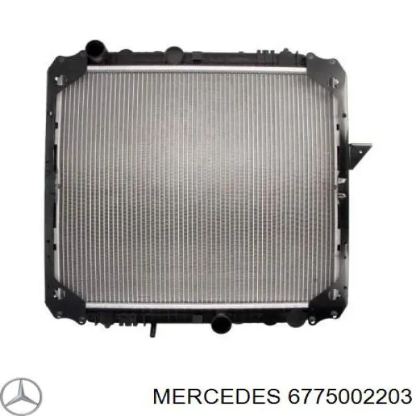 6775002203 Mercedes radiador