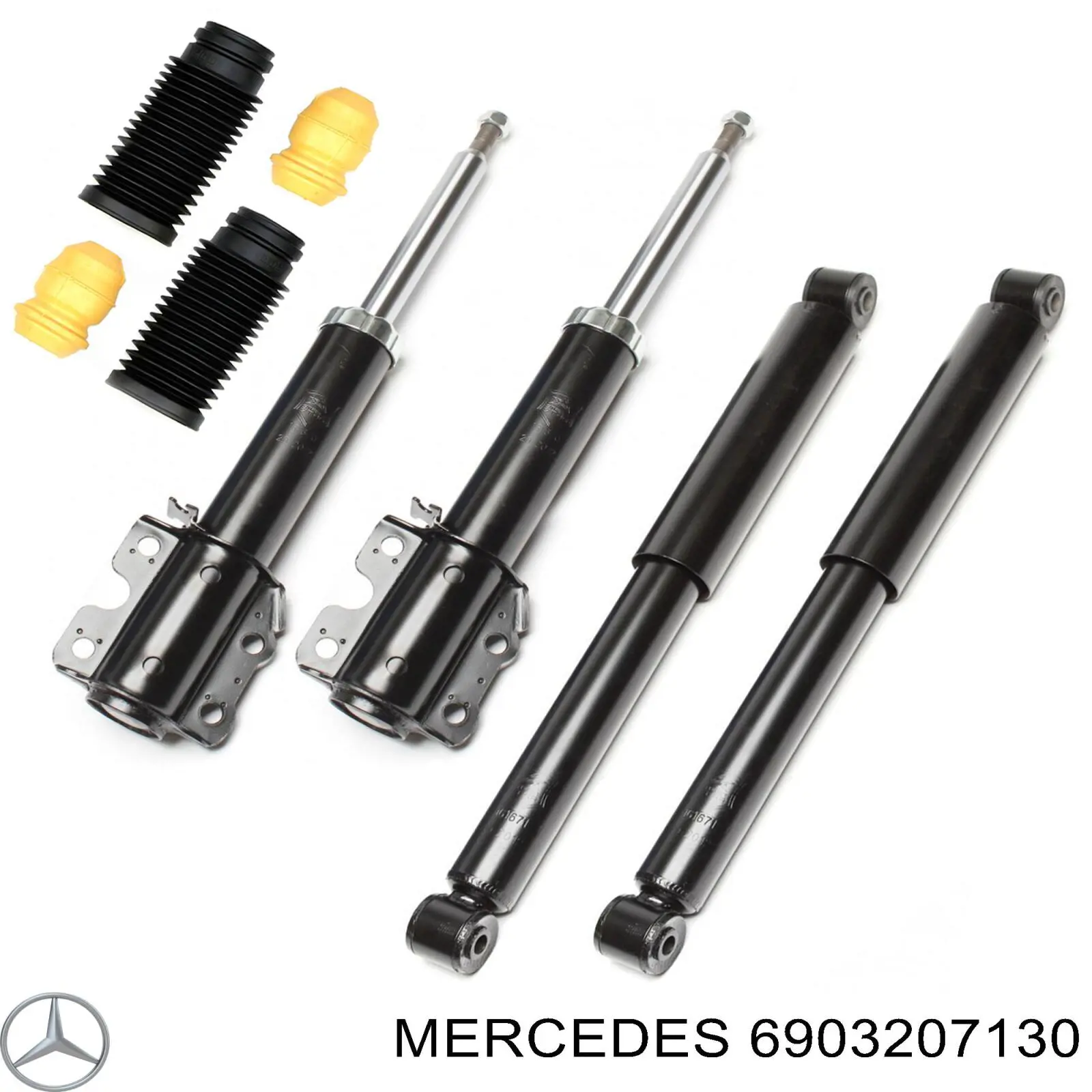 6903207130 Mercedes amortiguador delantero