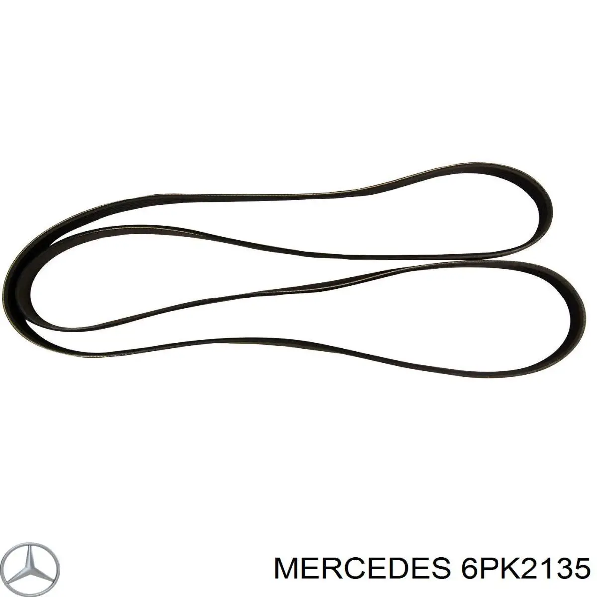 6PK2135 Mercedes correa trapezoidal