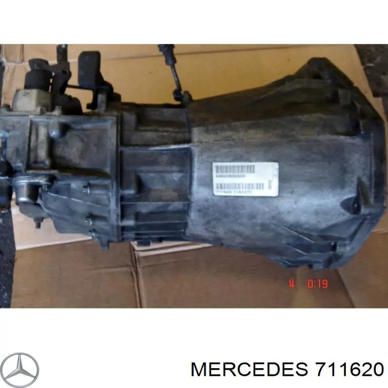 711620 Mercedes caja de cambios mecánica, completa