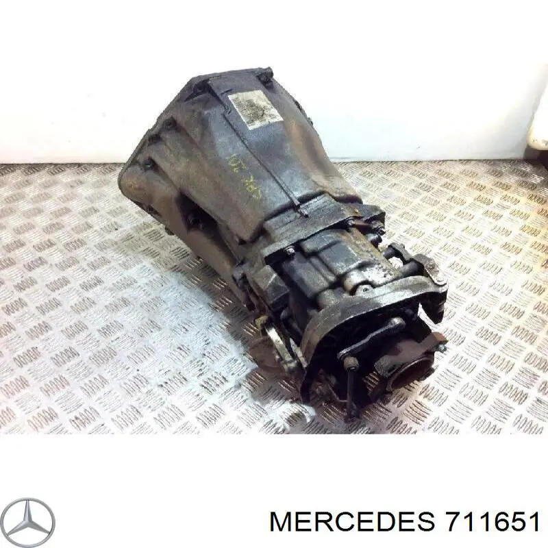 711651 Mercedes caja de cambios mecánica, completa