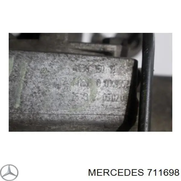 711698 Mercedes caja de cambios mecánica, completa