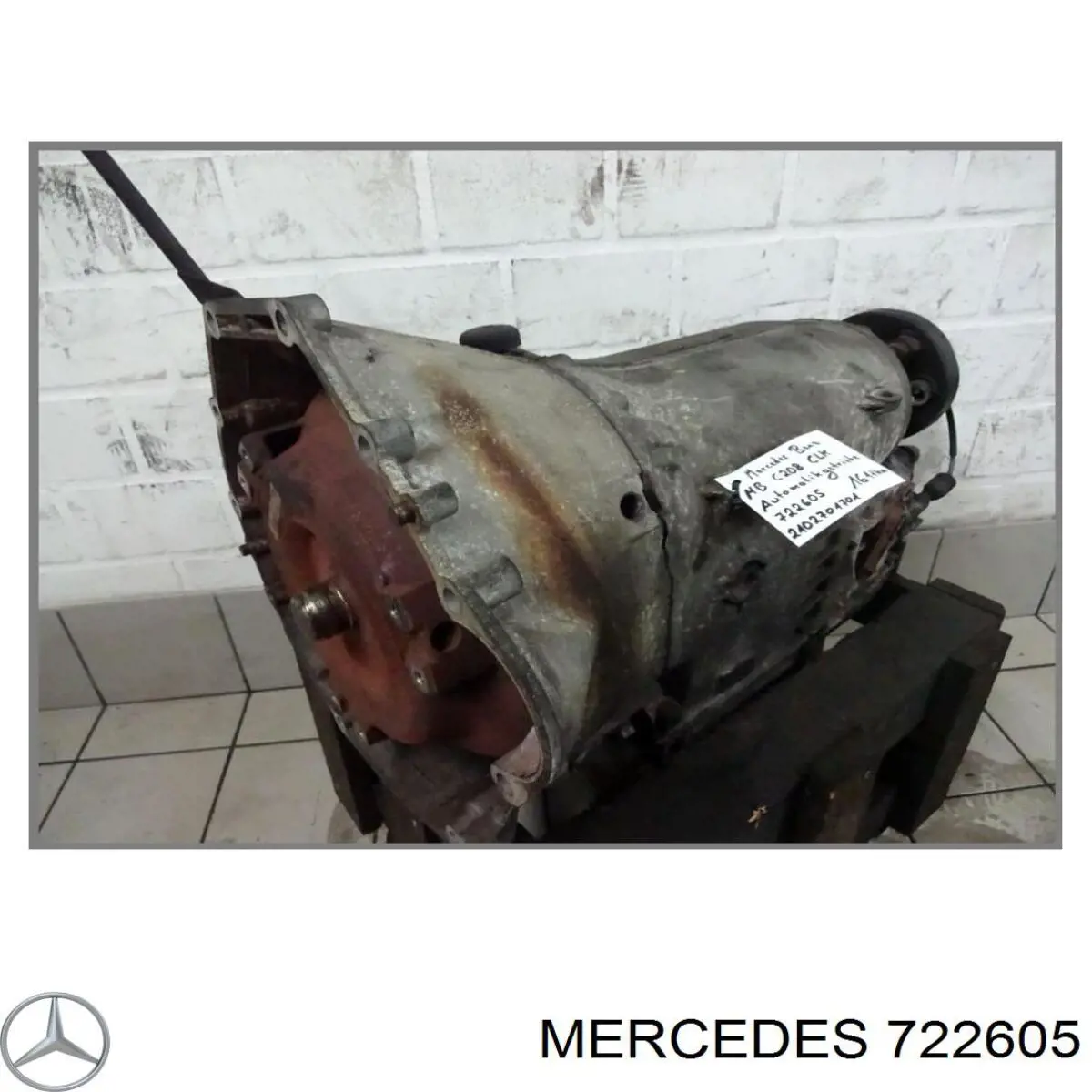 A210270170180 Mercedes caja de cambios automática