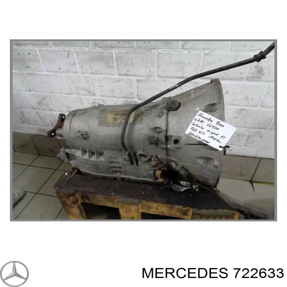 722633 Mercedes Transmisión automática