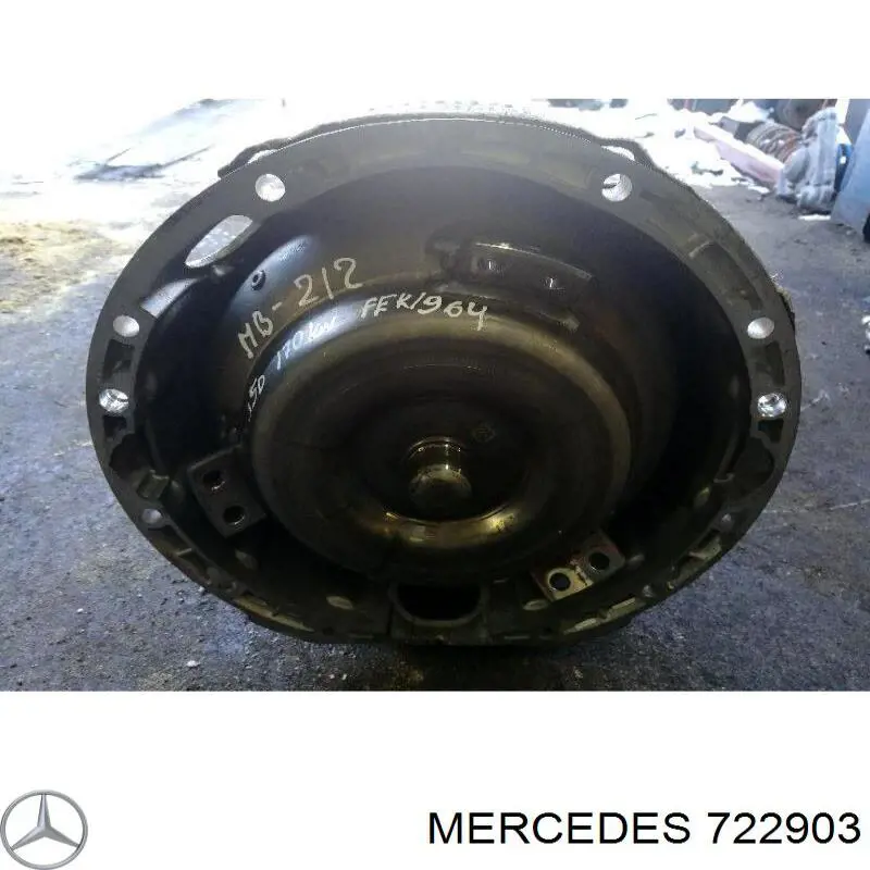 722903 Mercedes Transmisión automática