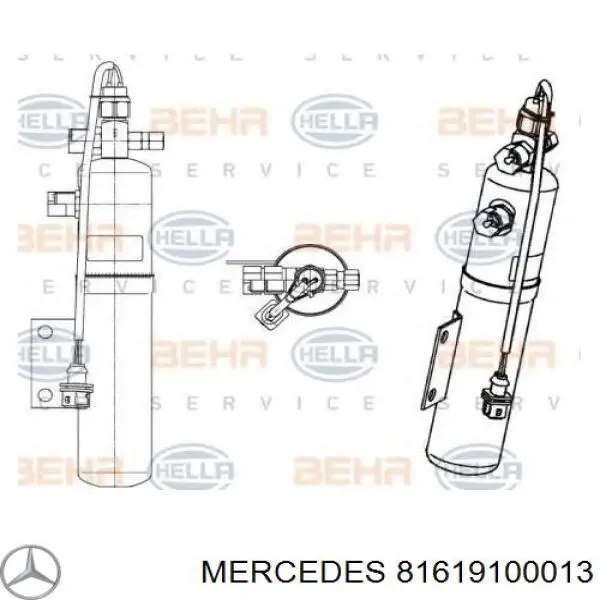 Filtro deshidratador 81619100013 Mercedes