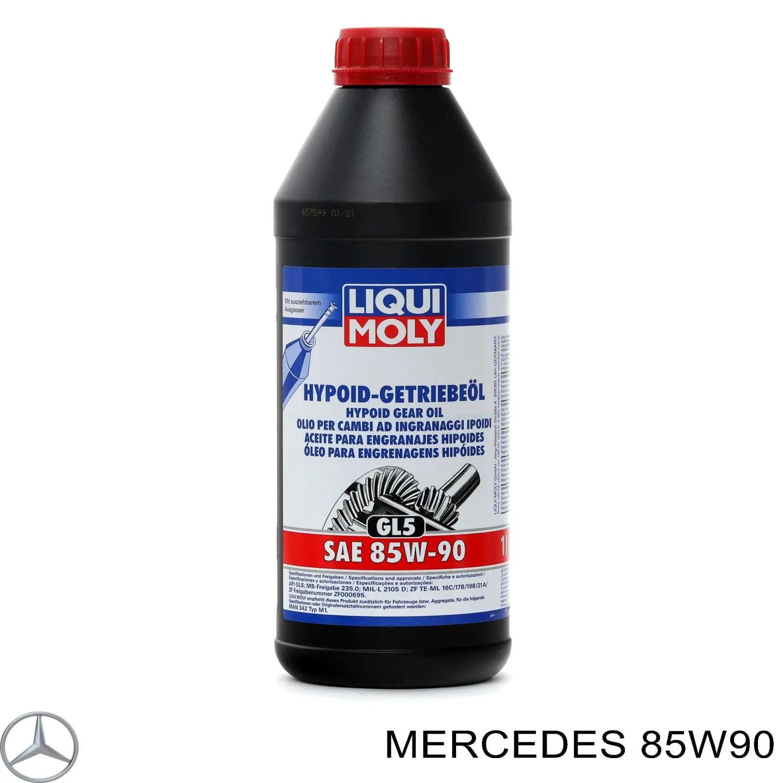 Aceite caja de cambios 85W90 Mercedes