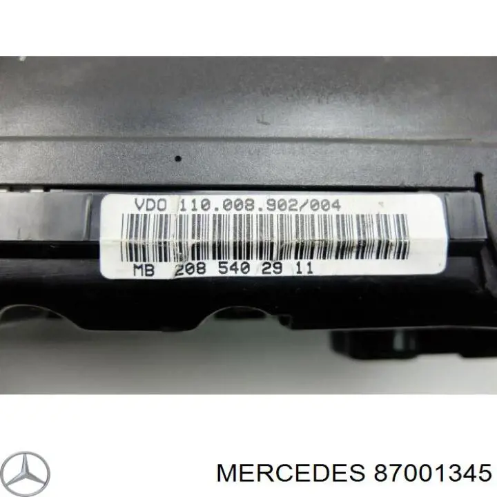 87001345 Mercedes 
