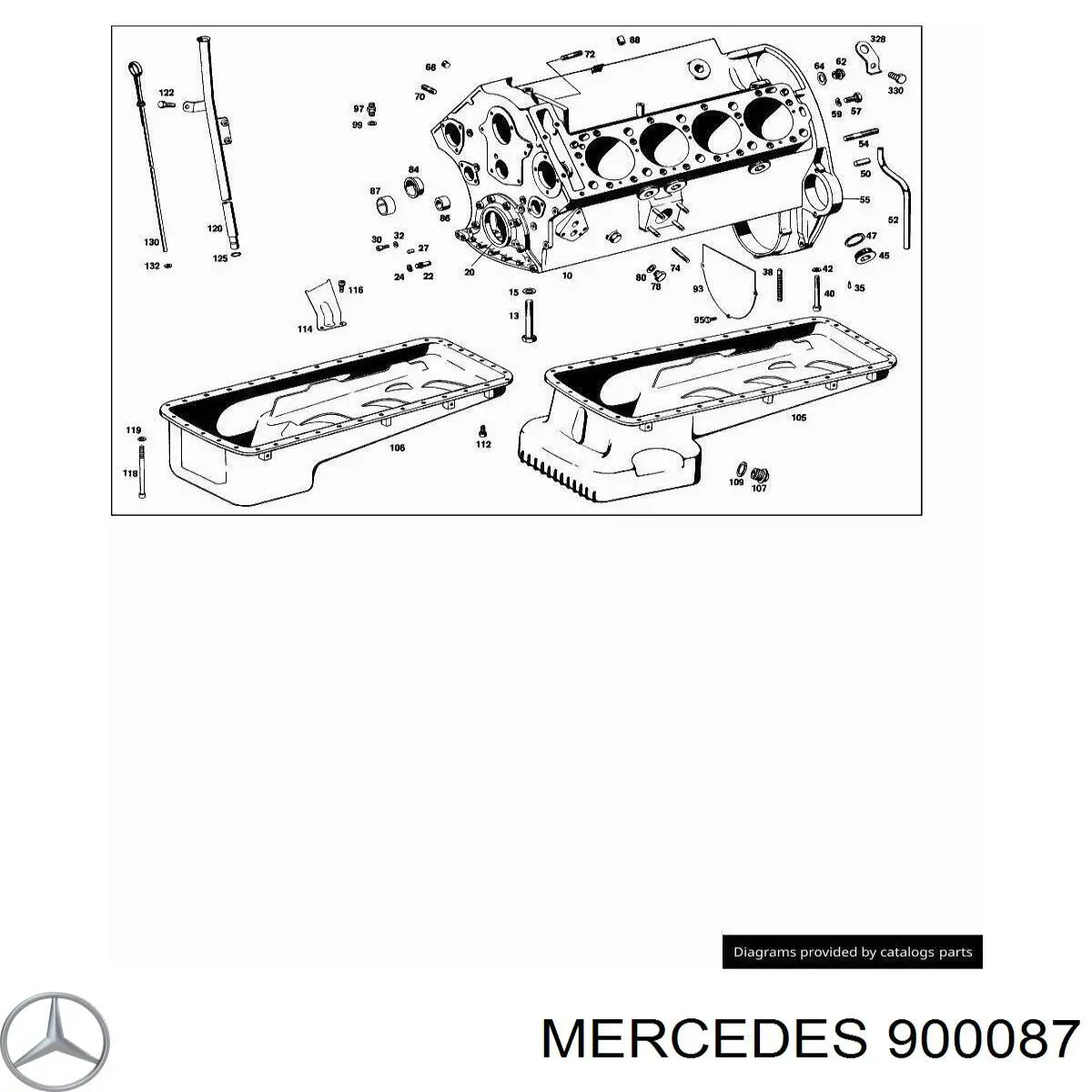 Tapa de la carcasa del filtro de combustible Mercedes A0000900087 precio, desde 5,31 EUR