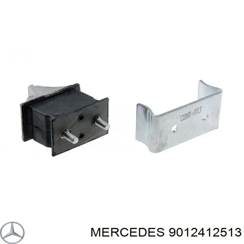 9012412513 Mercedes soporte de motor, izquierda / derecha