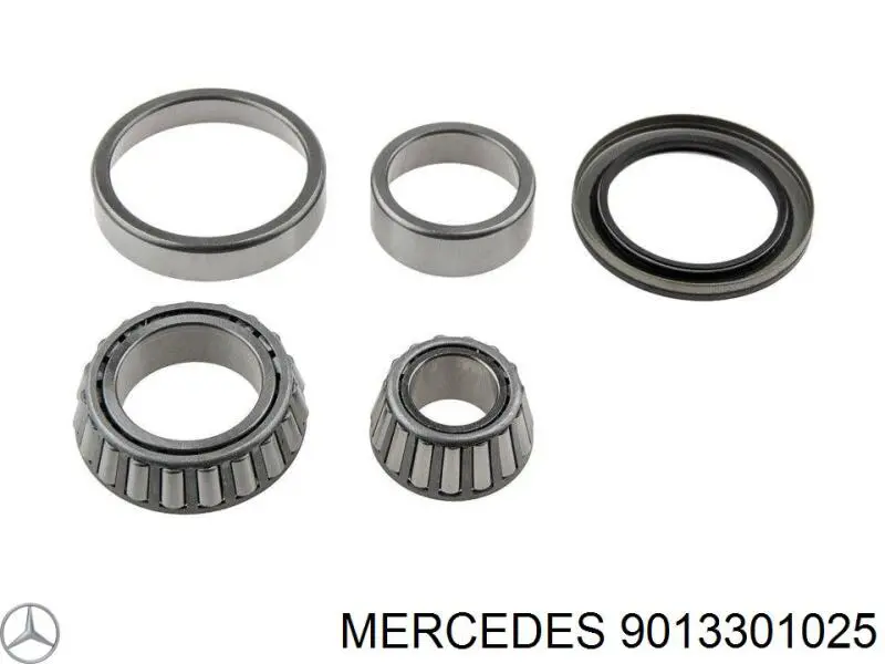 9013301025 Mercedes cojinete de rueda delantero