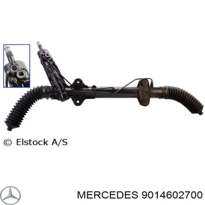 9014602700 Mercedes cremallera de dirección