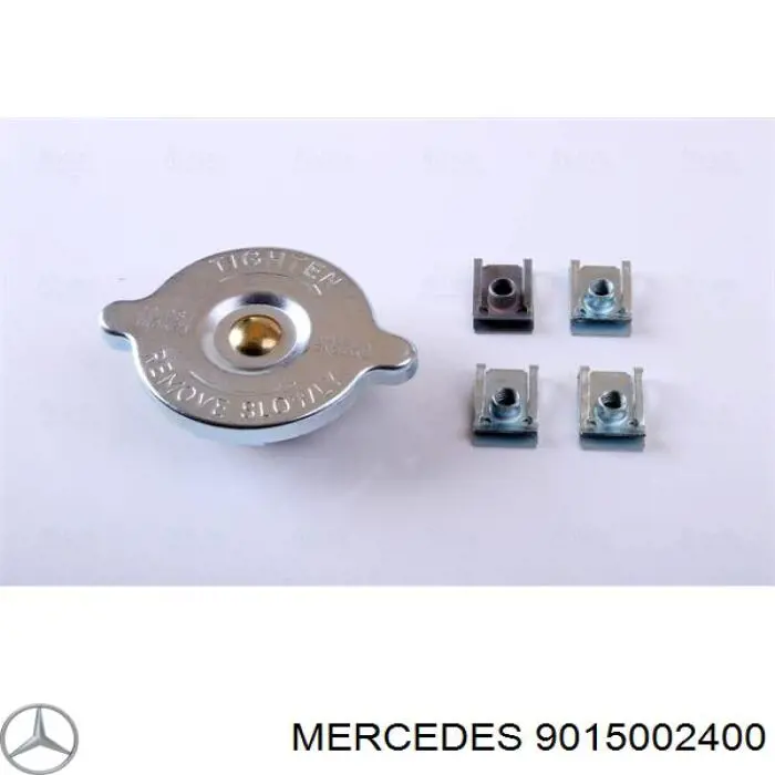 9015002400 Mercedes radiador refrigeración del motor