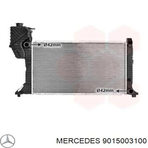 9015003100 Mercedes radiador